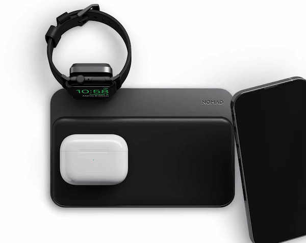 Nomad Hub Apple Watch Edition con alineación magnética